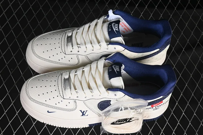 All Categories Nk Air Force 1 Air Force Series Nk Air Force 1 Low Air Force Low Nike Air Force 1'07 Low LV Co-branded Printed Beige Swoosh Air Force 1 Low-top Casual Shoes MZ9588-817